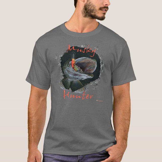 Muskie jägare tee (Framsida)