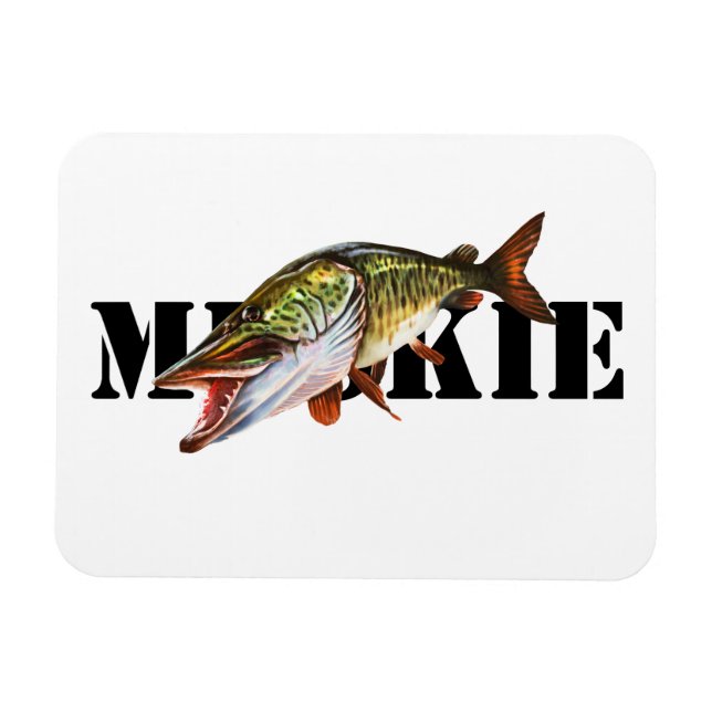 Muskie Magnet (Horisontell)