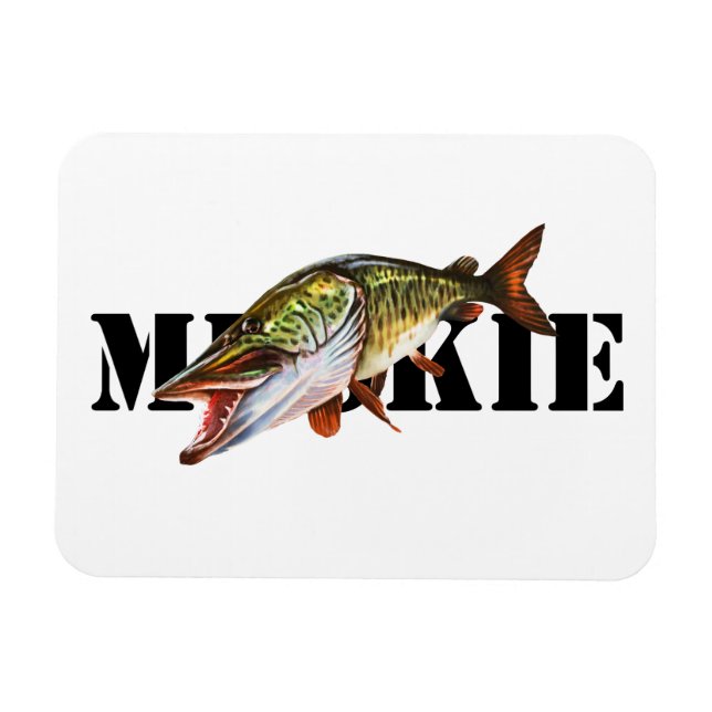 Muskie Magnet (Horisontell)