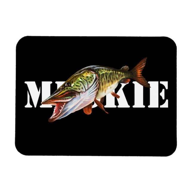 Muskie Magnet (Horisontell)