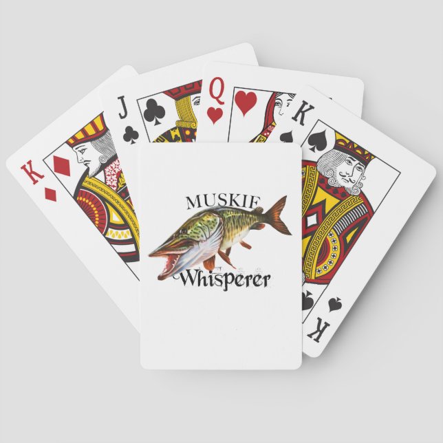 Muskie Whisperer Casinokort (Baksidan)