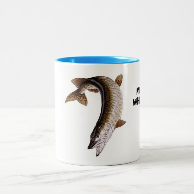 MUSKIE WHISPERER COFFEE MUGG (Center)