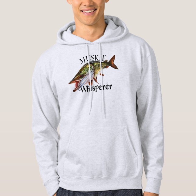 Muskie Whisperer Hoodie (Framsida)