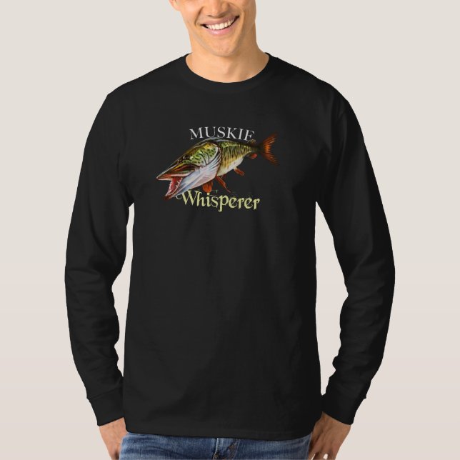 Muskie Whisperer T-Shirt (Framsida)