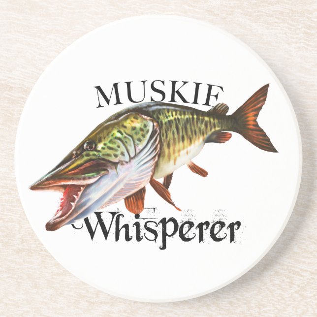 Muskie Whisperer Underlägg (Framsidan)