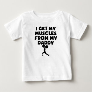 Muskler från min pappa t-shirt