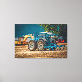 Muskler i marken canvastryck