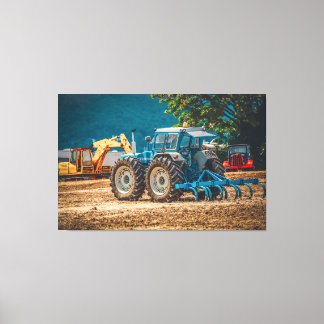 Muskler i marken canvastryck