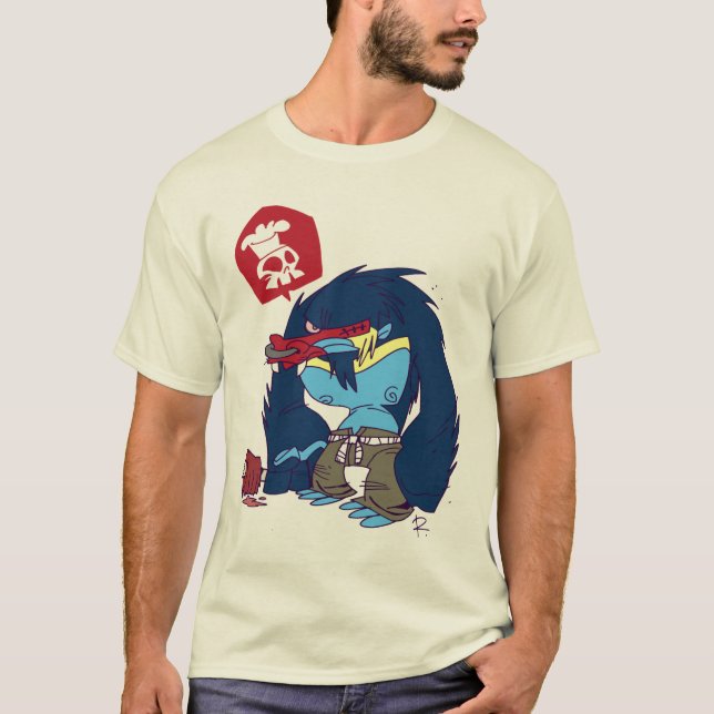 Muskler Mandrill 1 T-shirt (Framsida)