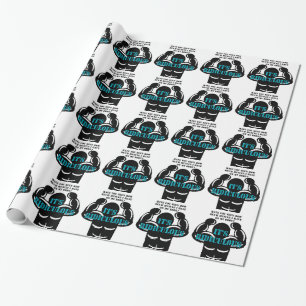 muskler så starka att det är löjligt roligt presentpapper