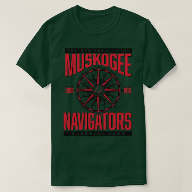 Muskogee Navigators T Shirt (Design framsida)