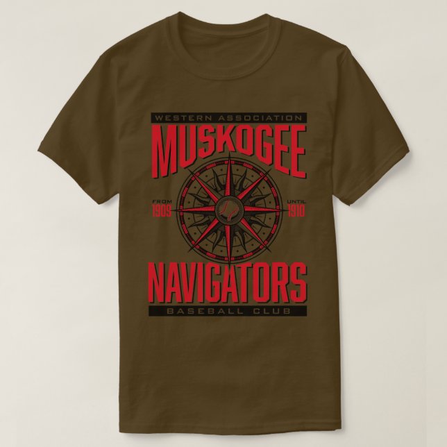 Muskogee Navigators T Shirt (Design framsida)