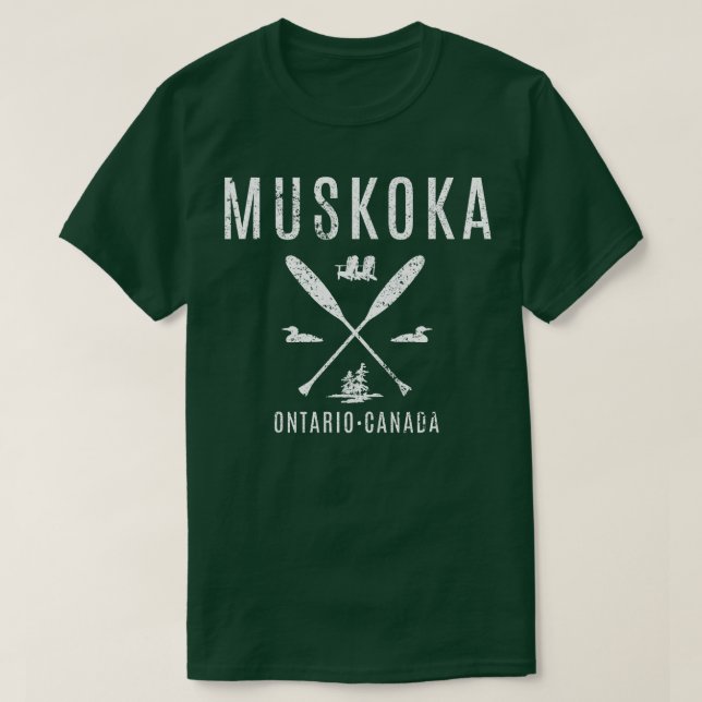 Muskoka Crossing T Shirt (Design framsida)
