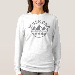 Muskoka Design - grundläggande Långärmad T-Shirt