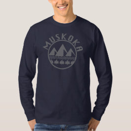 Muskoka Design - grundläggande Långärmad T-Shirt