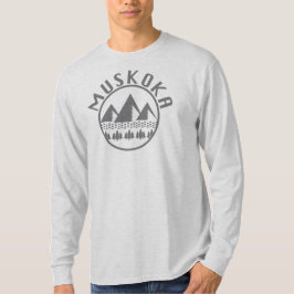 Muskoka Design - grundläggande Långärmad T-Shirt