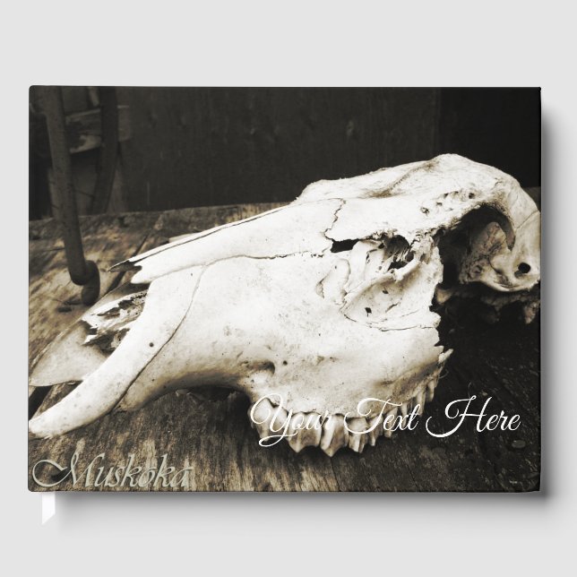 Muskoka Skull Gästböcker (Framsida)