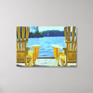 Muskoka stolkanfas canvastryck
