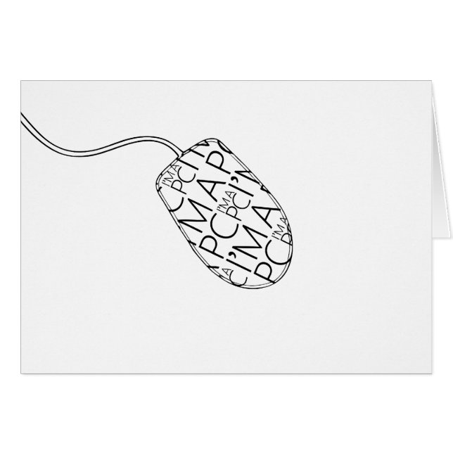 MUSKORT HÄLSNINGSKORT (Framsidan Horizontal)