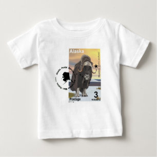 Muskox Frimärke Souvenir Tröja