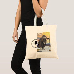 Muskox Souvenir Tygkasse