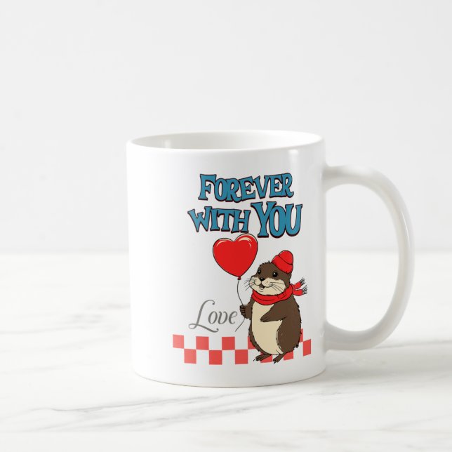 Muskrat Love Forever With You  Kaffemugg (Höger)