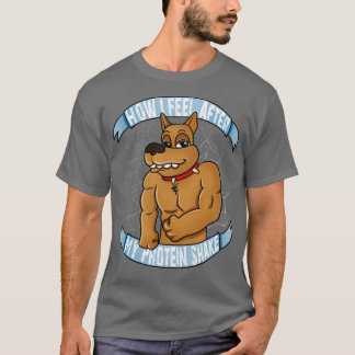 Muskulär Hund T Shirt
