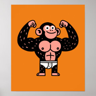 Muskulär Poster