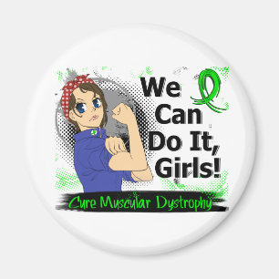 Muskulös Dystrophy för Rosie Anime WCDI Magnet