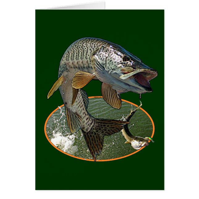 Musky 6 hälsningskort (Framsidan)