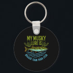 Musky Fishing Gift Muskie Lure Muskellunge  Nyckelring<br><div class="desc">Musky Fishing Gift Muskie Lure Muskellunge</div>