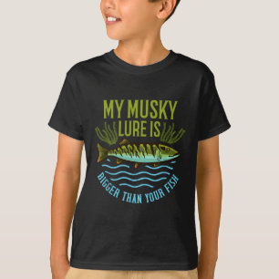 Musky Fishing Gift Muskie Lure Muskellunge T Shirt