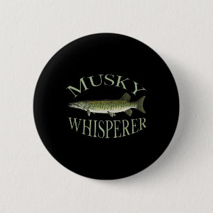 Musky Muskellunge Fisk Illustration Konst Fiske An Knapp