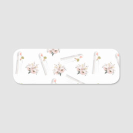 Muslim Bröllop Ro&Bride Classic Namn bricka Namnbricka