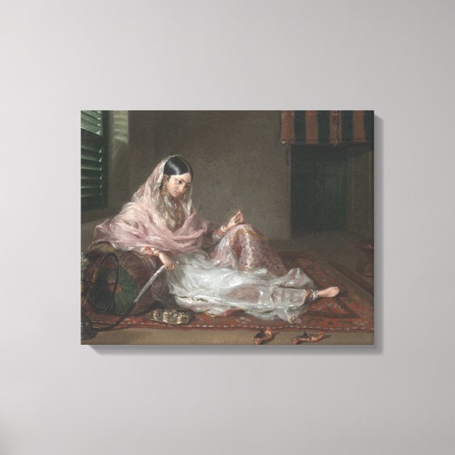 Muslim Dam, återkallat av Francesco Renaldi Canvastryck (Framsida)