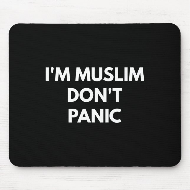 Muslim Dont Panic - Trump Shirts Musmatta (Framsidan)
