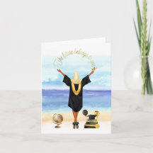 Muslim-flickas examensbevis kort