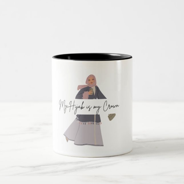Muslim Hijabi Coffee Mugg (Center)