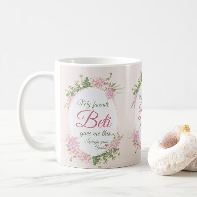 Muslim mamma  kaffemugg (Med munk)
