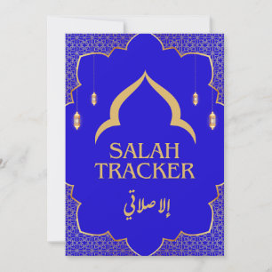 Muslim Salah Weekly Tracker Spara Datumet