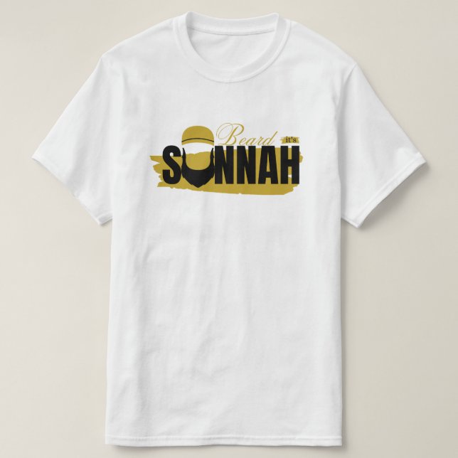 Muslim Shirt, Beard Shirt, Islamic Shirt T Shirt (Design framsida)