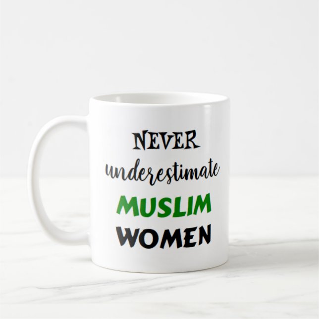 muslim women kaffemugg (Vänster)