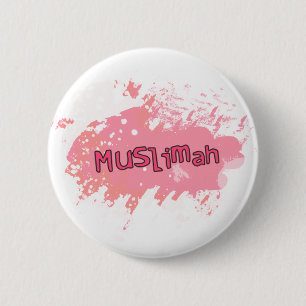 Muslimah knäppas (rosor) knapp