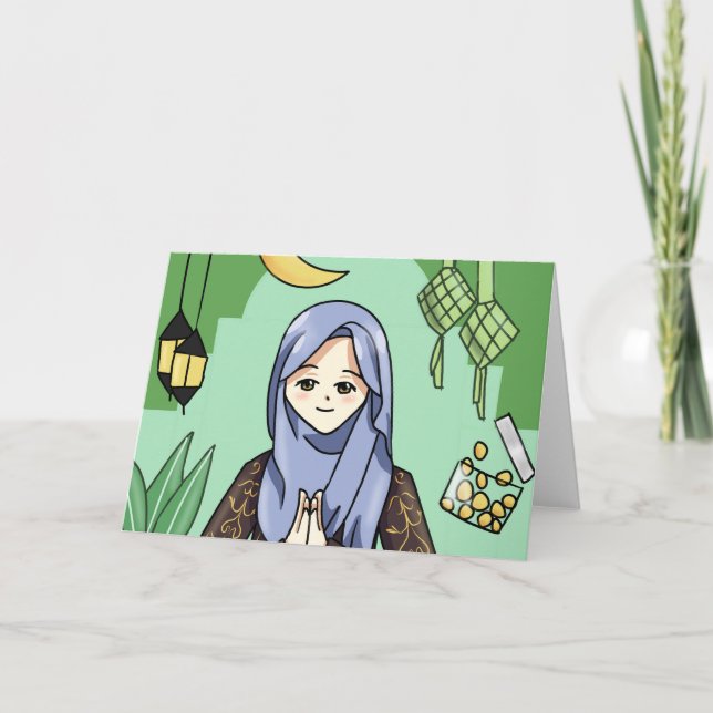 Muslimaska Kort (Framsida)
