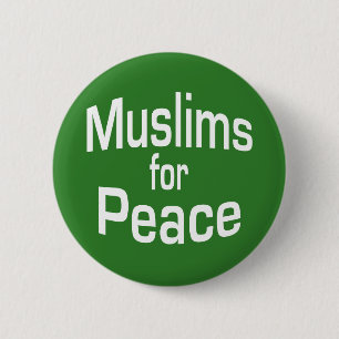 Muslimer för fred knapp