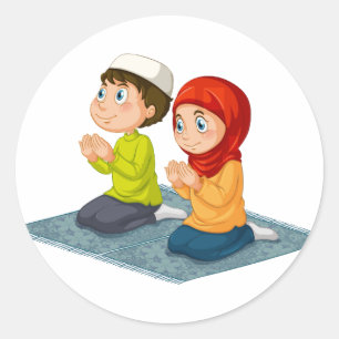 Muslimer Runt Klistermärke