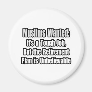 Muslimer ville... magnet