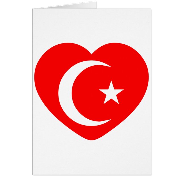 Muslimkärlek Hälsningskort (Framsidan)