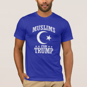 MUSLIMS FÖR TRUMF TRÖJA
