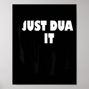 Muslimsk design Bara Dua IT Islamic Masjid Mosque Poster